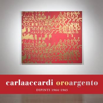 Foto: Verona / 'carlaccardi, oroargento. Dipinti 1964-1965'