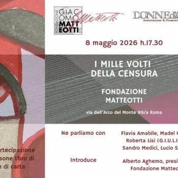 Foto: 'I mille volti della censura': incontro a Roma organizzato da Donne di carta APS