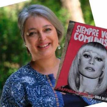 Foto: Janette Jara, candidata alla Presidenza del Cile e, a sorpresa, la 'nostra' Raffaella nazionale