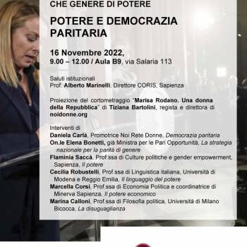 Foto: Che genere di potere: ciclo di seminari