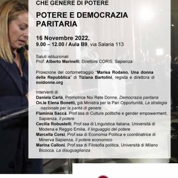 Foto: Che genere di potere: ciclo di seminari