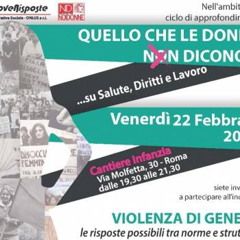 Foto: Violenza di genere, norme e strutture: le risposte in una periferia romana