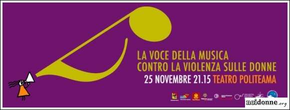 Foto: A Palermo: La voce della musica contro la violenza sulle donne