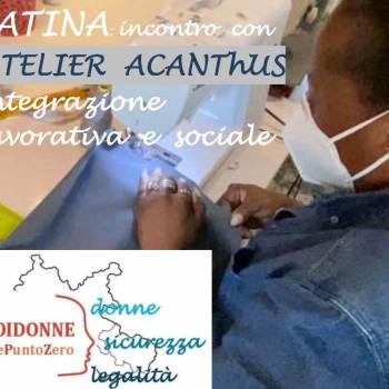 Foto: Da Abidjan a Latina per trovare il futuro con l’Atelier ACANThUS: la testimonianza di Mireille