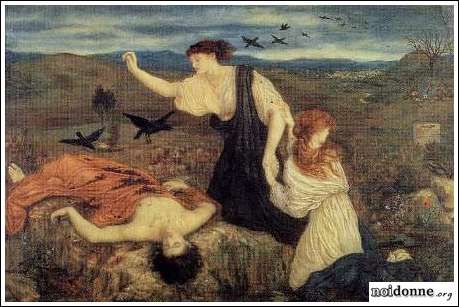 Foto: Antigone torna a morire in Italia - di Giancarla Codrignani