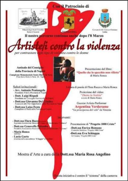 Foto: ARTISTE/I CONTRO LA VIOLENZA