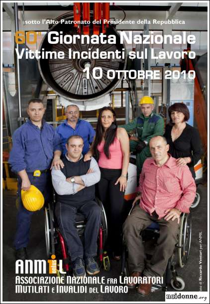 Foto: Basta morti sul lavoro