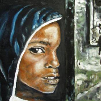 Foto: Le donne e l'umanità, la mostra delle opere di di Annalisa Bonafini