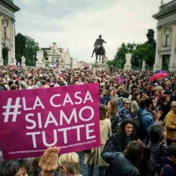 Foto: CASA INTERNAZIONALE DELLE DONNE DI ROMA/ LETTERA DELLE EX CONSIGLIERE E ASSESSORE