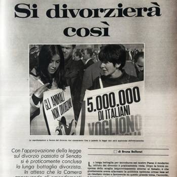 Foto: Divorzio: la legge compie cinquanta anni. Ricordi e riflessioni di chi c'era