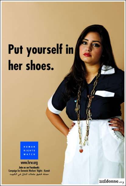 Foto: INVISIBILI AL SERVIZIO DEI RICCHI