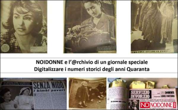 Foto: NOIDONNE E L'@ARCHIVIO DI UN GIORNALE SPECIALE: GRAZIE!