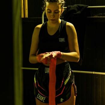Foto: Giorgia Di Rubbo: intervista alla giovane campionessa cintura marrone di kickboxing 'Alle ragazze di