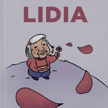 Foto: Lidia Menapace è (anche) un fumetto!