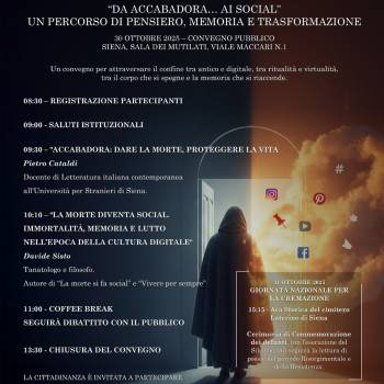 Foto: 'Pensiero che genera materia': donne, morte e memoria dall’Accabadora ai social