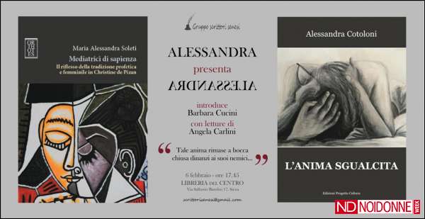Foto: Siena. Alessandra presenta Alessandra