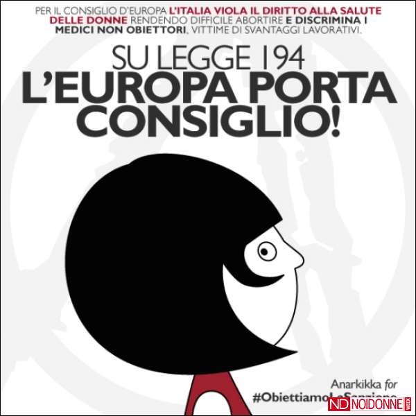 Foto: Su legge 194 l'Europa porta consiglio!