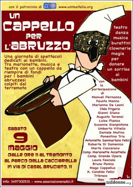 Foto: Un cappello per l'Abruzzo
