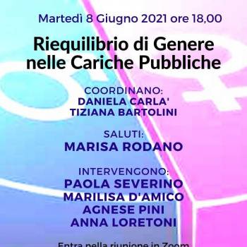 Foto: RIEQUILIBRIO DI GENERE NELLE CARICHE PUBBLICHE