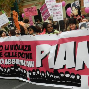 Foto: Non Una di Meno, corteo, Roma, 25 novembre 2017