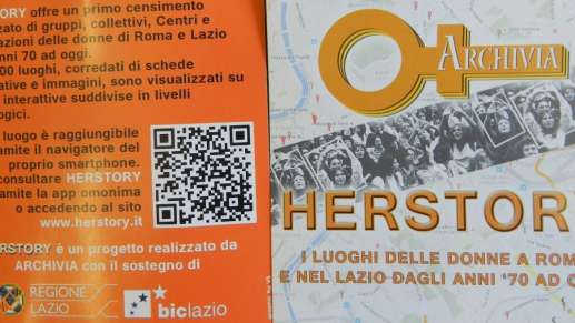 Foto: IL FEMMINISMOA ROMA IN UNA APP: HERSTORY, I LUOGHI DELLE DONNE