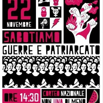 Foto: NON UNA DI MENO / 22 NOVEMBRE CORTEO NAZIONALE A ROMA